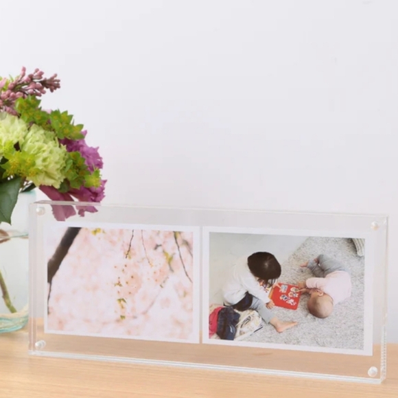 ❤️BUY 2 GET 1 FREE MUJI Magnetic Acrylic Photo Frame - Landscape - Picture 2 of 7